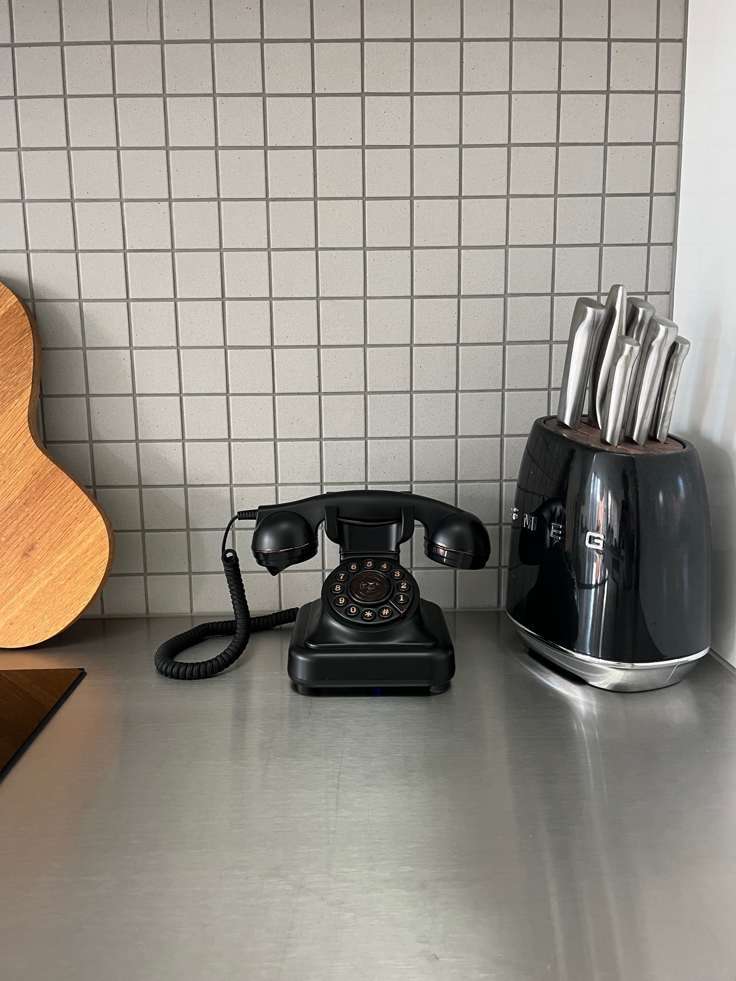 Bluetooth Enabled Retro Landline - DESIGNER BLACK