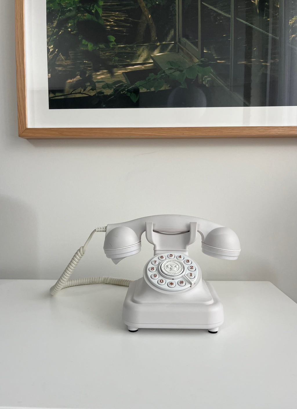 Bluetooth Enabled Retro Landline - SNOW WHITE