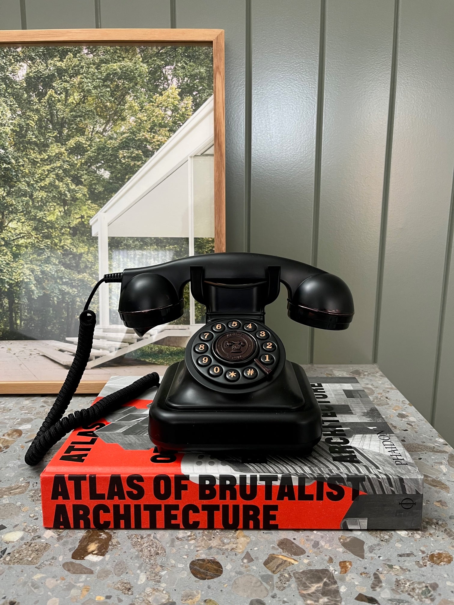 Bluetooth Enabled Retro Landline - DESIGNER BLACK