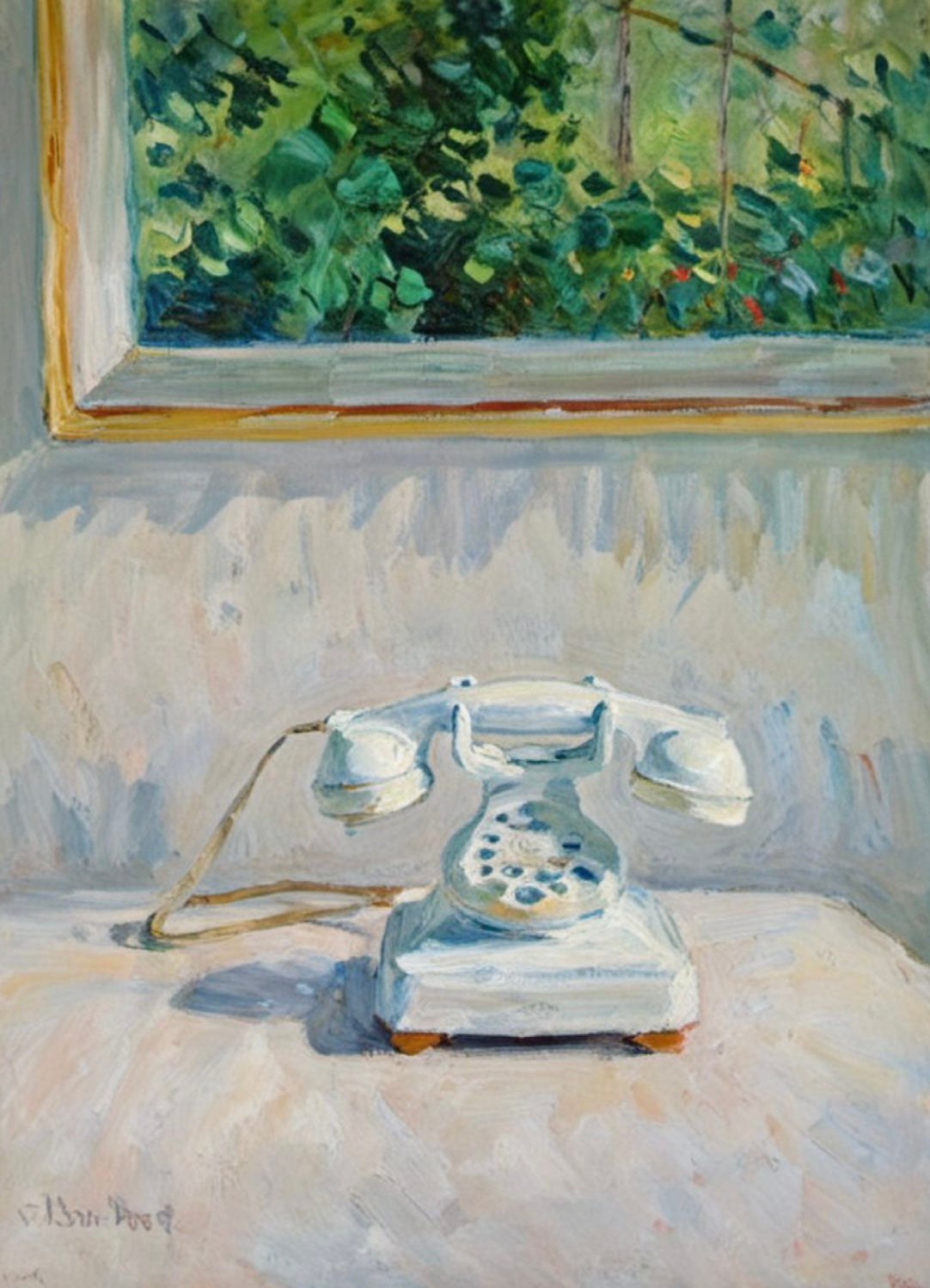 Bluetooth Enabled Retro Landline - SNOW WHITE